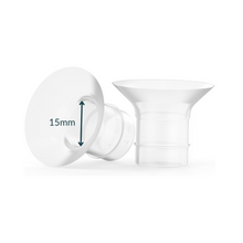 Load image into Gallery viewer, Ameda Silicone Soft Flange Reducing Inserts 11mm to 21mm