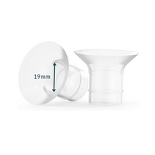 Load image into Gallery viewer, Ameda Silicone Soft Flange Reducing Inserts 11mm to 21mm