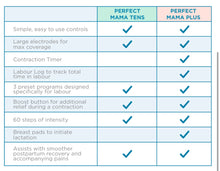 Load image into Gallery viewer, Perfect Mama Plus Tens Machine Rental for drug-free labour pain relief and lactation (Rental Product))