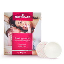 Load image into Gallery viewer, Nursicare Therapeutic Breast Pads for Wounded, Cracked, Painful Nipples. Box of 6.