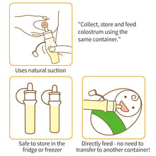 Load image into Gallery viewer, Haakaa Silicone Colostrum Collector Feeding Pack (pre-sterilised) - 6pcs
