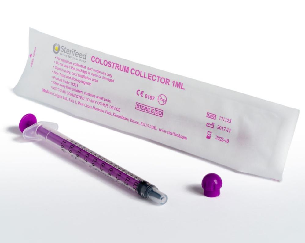 Sterifeed 1ml Colostrum Collector - Sterile